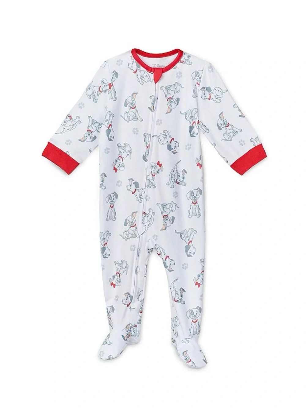 Disney's 101 Dalmatians Baby Ultra Soft Sleep & Play One-Piece Pajamas 0-3 month